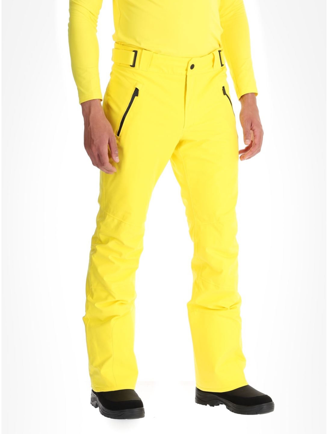 Toni Sailer, William pantalon de ski hommes Nepal Yellow jaune 