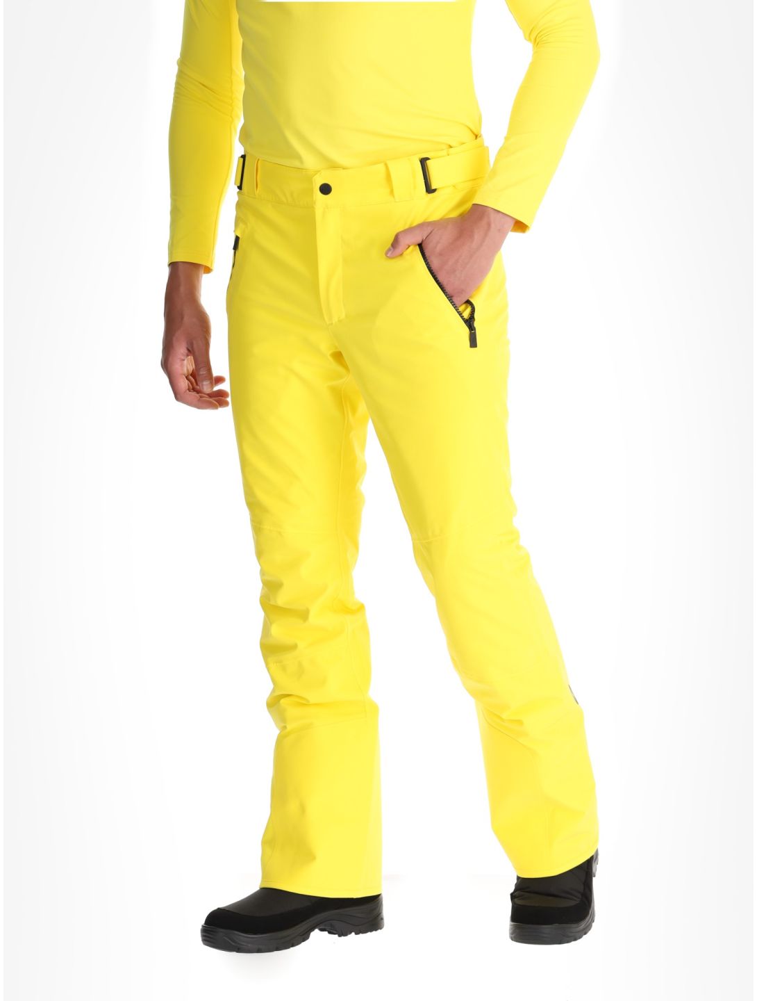 Toni Sailer, William pantalon de ski hommes Nepal Yellow jaune 