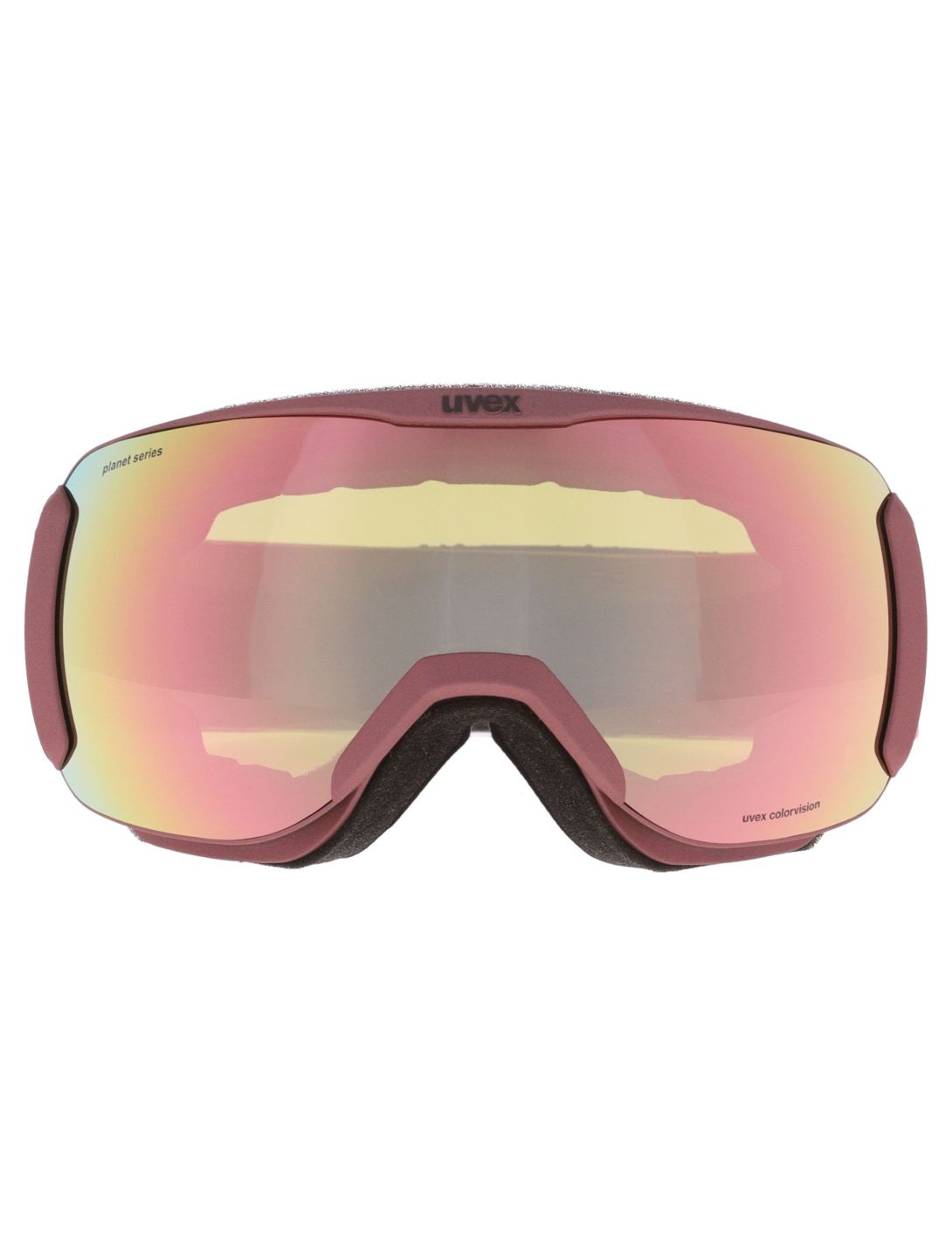 Uvex, Downhill 2100 CV S2 Planet lunettes de ski unisexe Antique Rose Matt/ Mirror Rose rose 