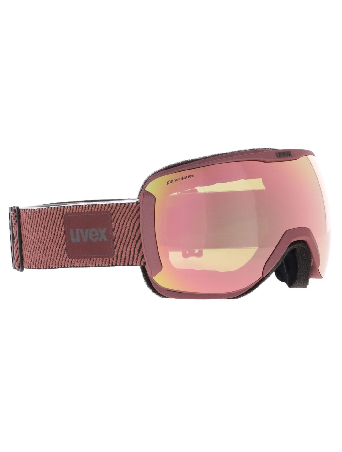 Uvex, Downhill 2100 CV S2 Planet lunettes de ski unisexe Antique Rose Matt/ Mirror Rose rose 