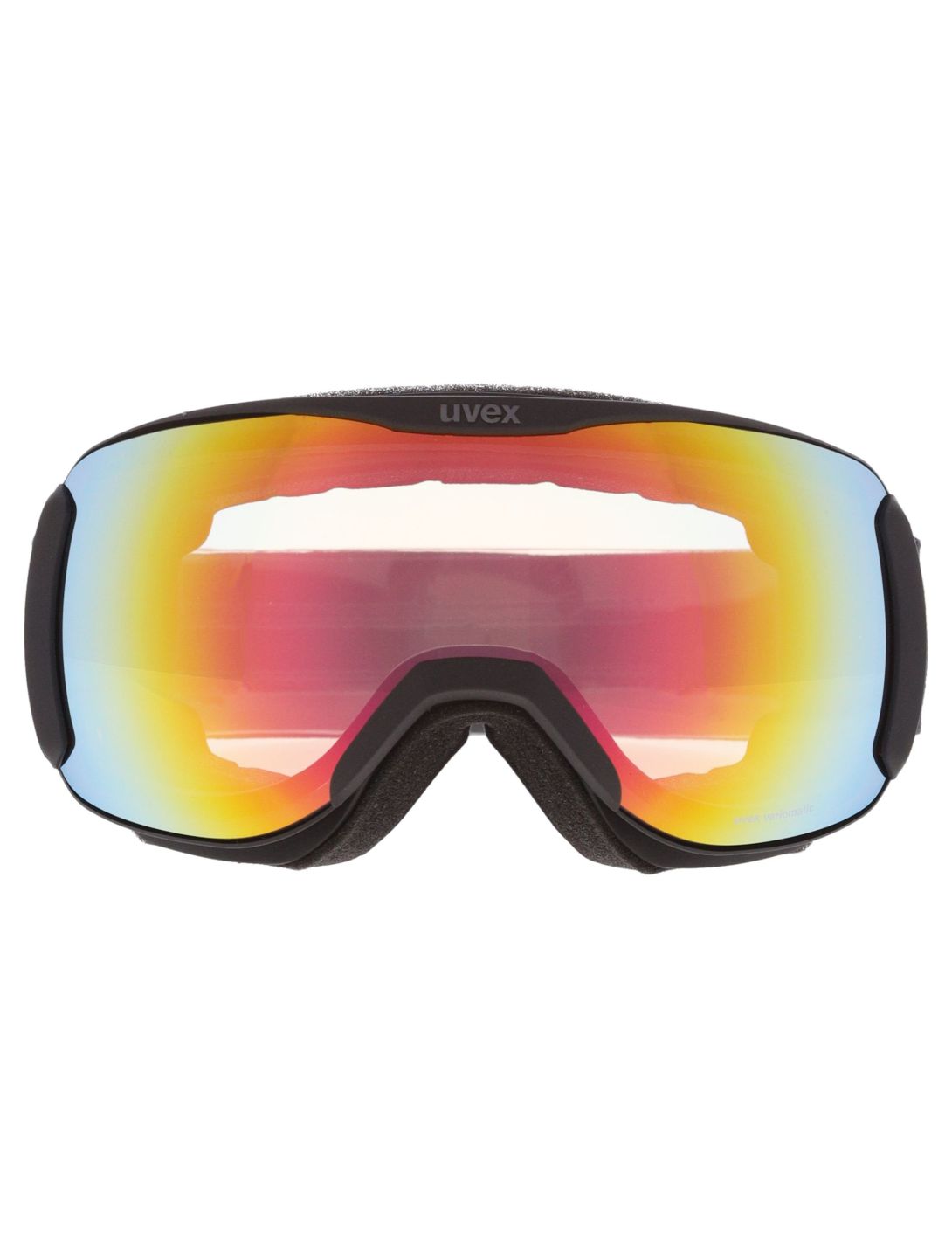 Uvex, Downhill 2100 V S1-3 lunettes de ski unisexe Black Matt / Mirror Rainbow noir 