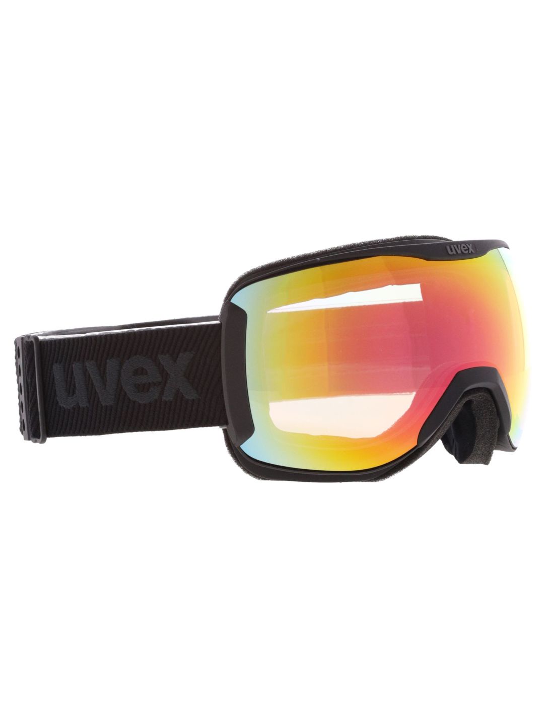 Uvex, Downhill 2100 V S1-3 lunettes de ski unisexe Black Matt / Mirror Rainbow noir 