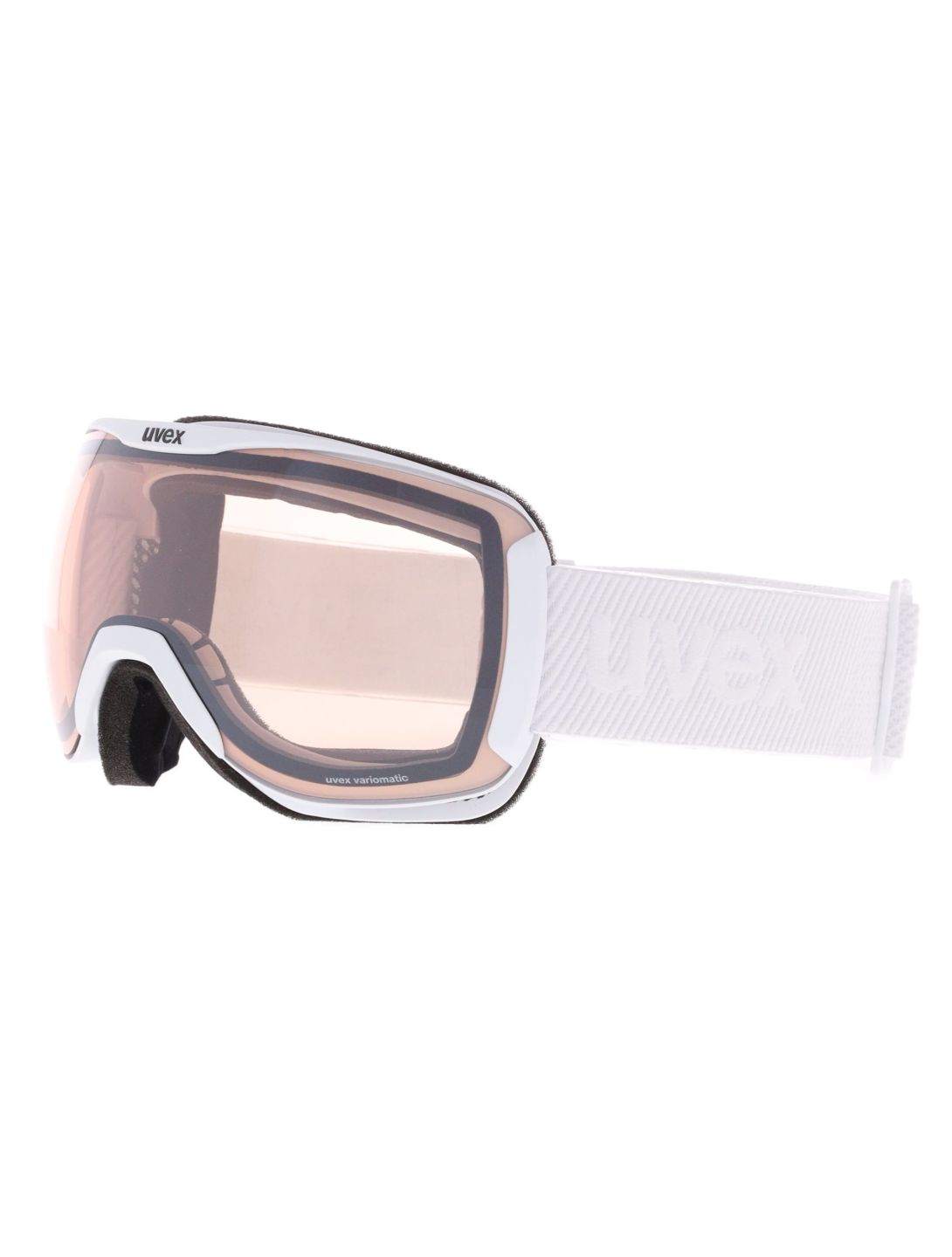 Uvex, Downhill 2100 V S1-3 lunettes de ski unisexe White Matt / Mirror Silver blanc 