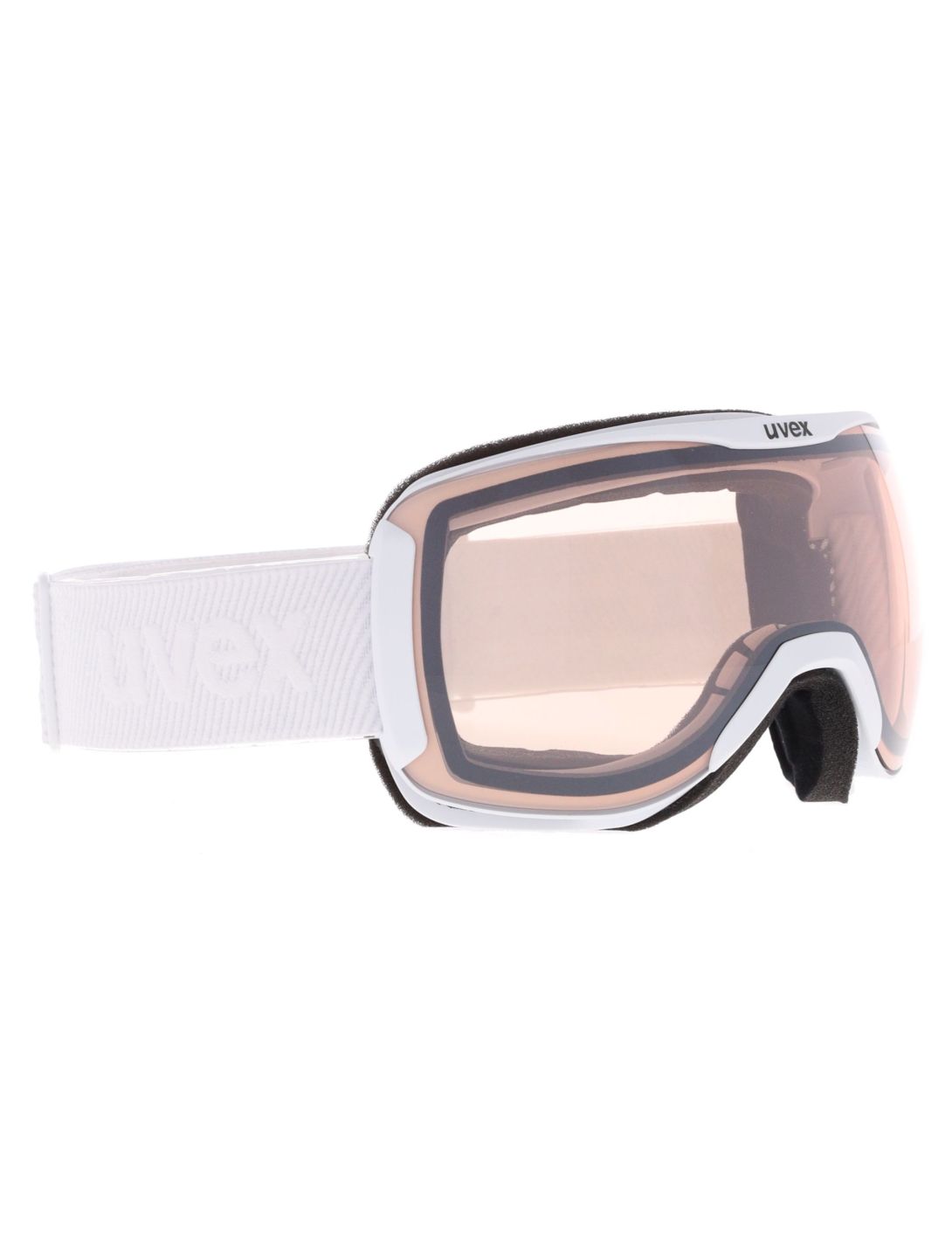 Uvex, Downhill 2100 V S1-3 lunettes de ski unisexe White Matt / Mirror Silver blanc 