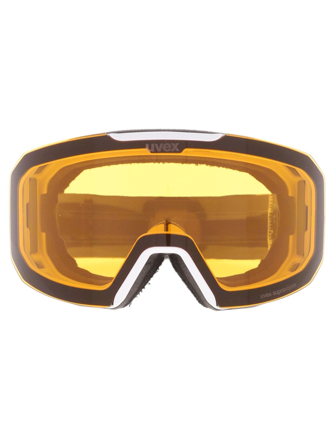 Uvex, Evidnt Attract Cv Dl/fm lunettes de ski unisexe White / Silver / Yellow argent, blanc, jaune 