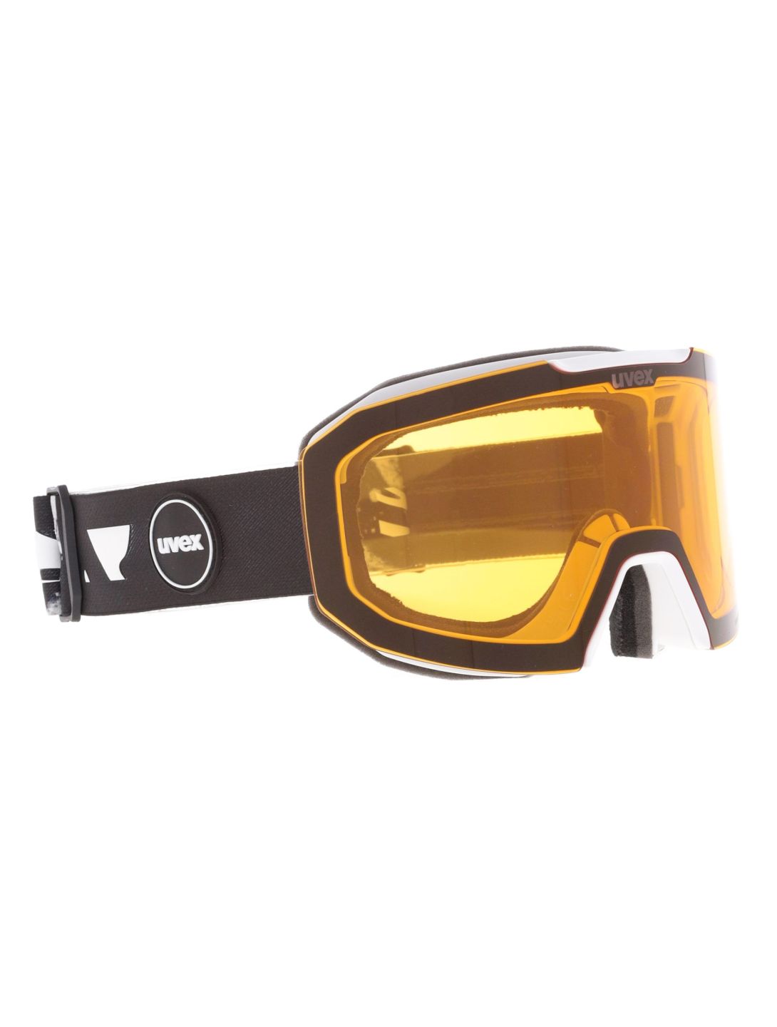 Uvex, Evidnt Attract Cv Dl/fm lunettes de ski unisexe White / Silver / Yellow argent, blanc, jaune 