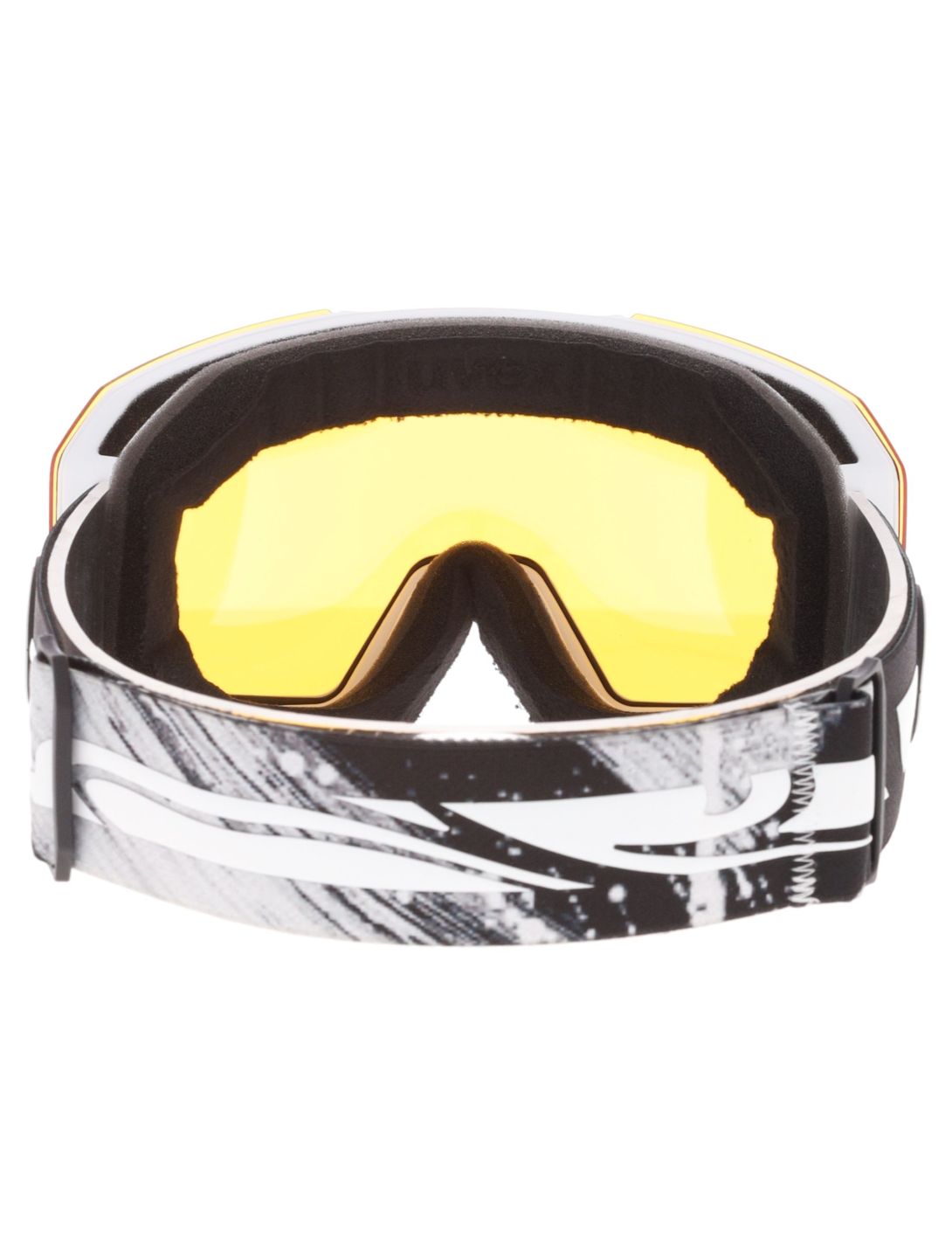 Uvex, Evidnt Attract Cv Dl/fm lunettes de ski unisexe White / Silver / Yellow argent, blanc, jaune 