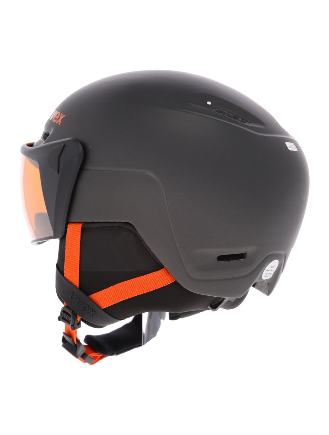 Uvex, Hlmt 700 visor casque de ski avec visière dark slate gris 