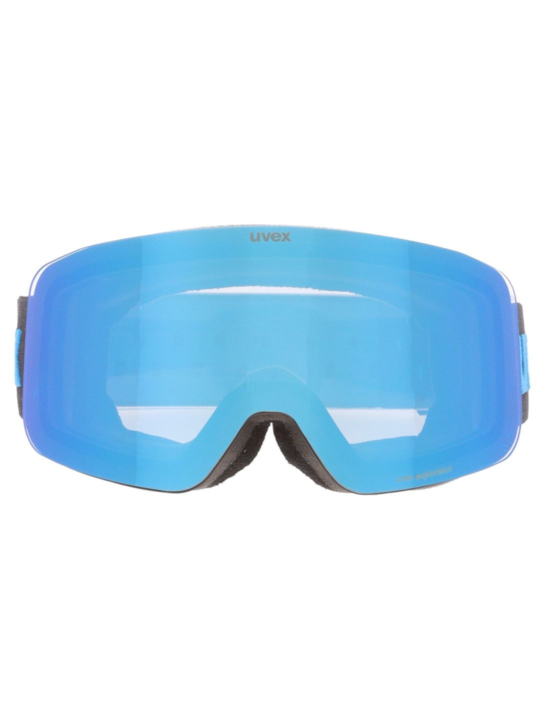 Uvex, Pwdr FM lunettes de ski enfants Black Matt / Mirror Blue bleu, noir 