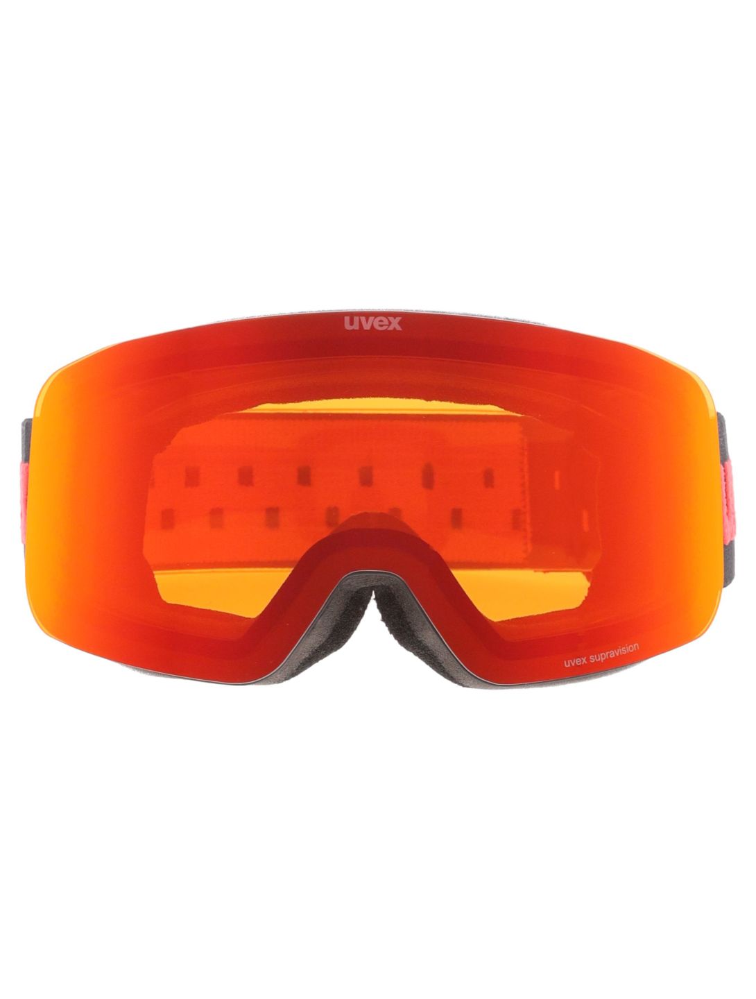 Uvex, Pwdr FM lunettes de ski enfants Black Matt / Mirror Red noir, rouge 