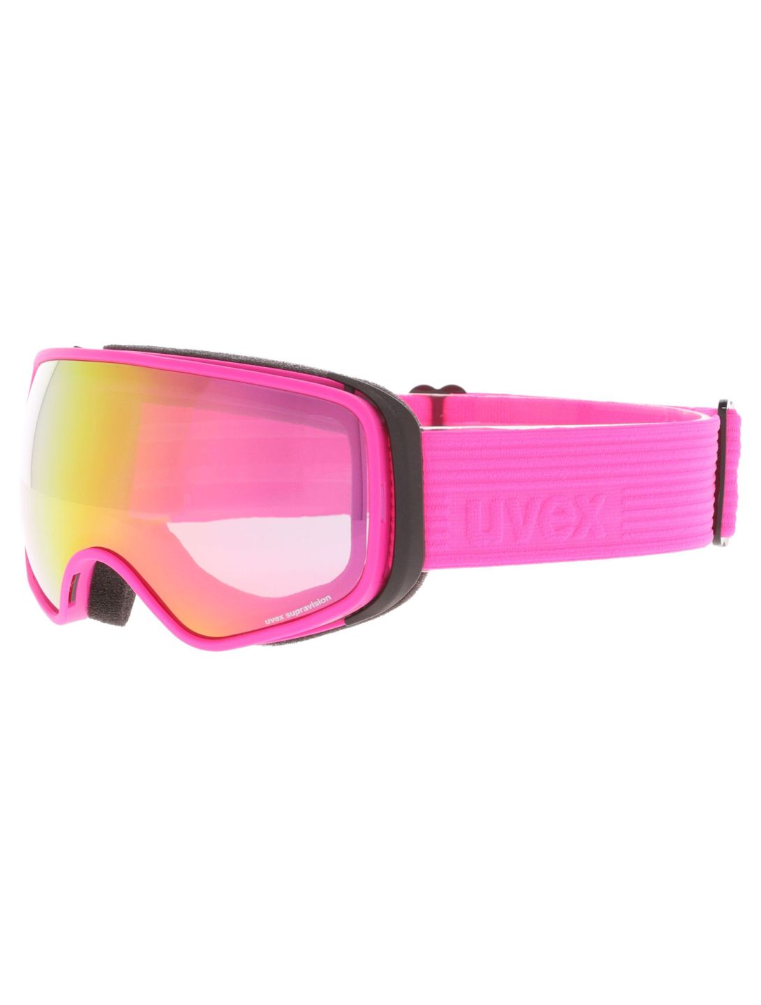 Uvex, Scribble Fm Sphere lunettes de ski unisexe Pink / Mirror Pink rose 