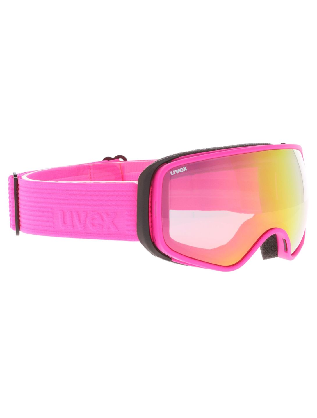 Uvex, Scribble Fm Sphere lunettes de ski unisexe Pink / Mirror Pink rose 