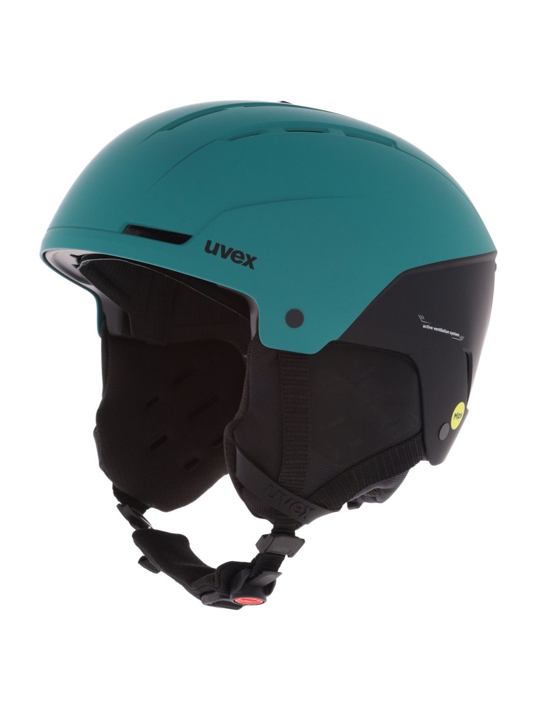 Uvex, Stance Mips casque de ski unisexe Proton / Black Matt noir, vert 