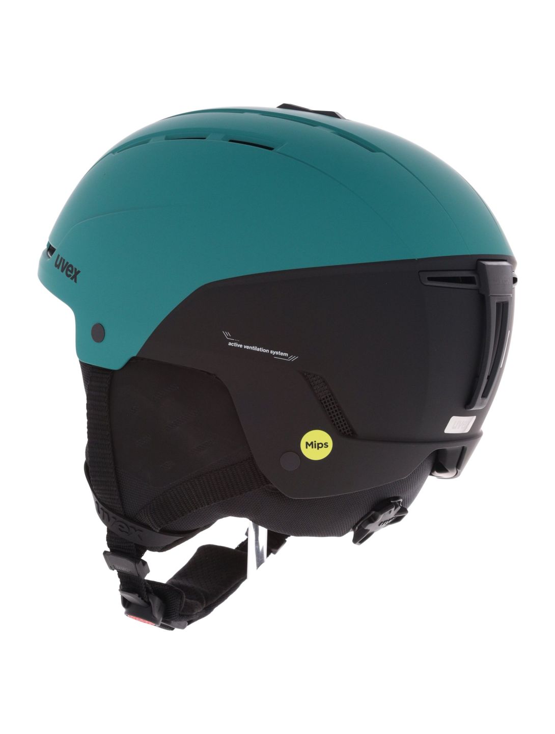 Uvex, Stance Mips casque de ski unisexe Proton / Black Matt noir, vert 