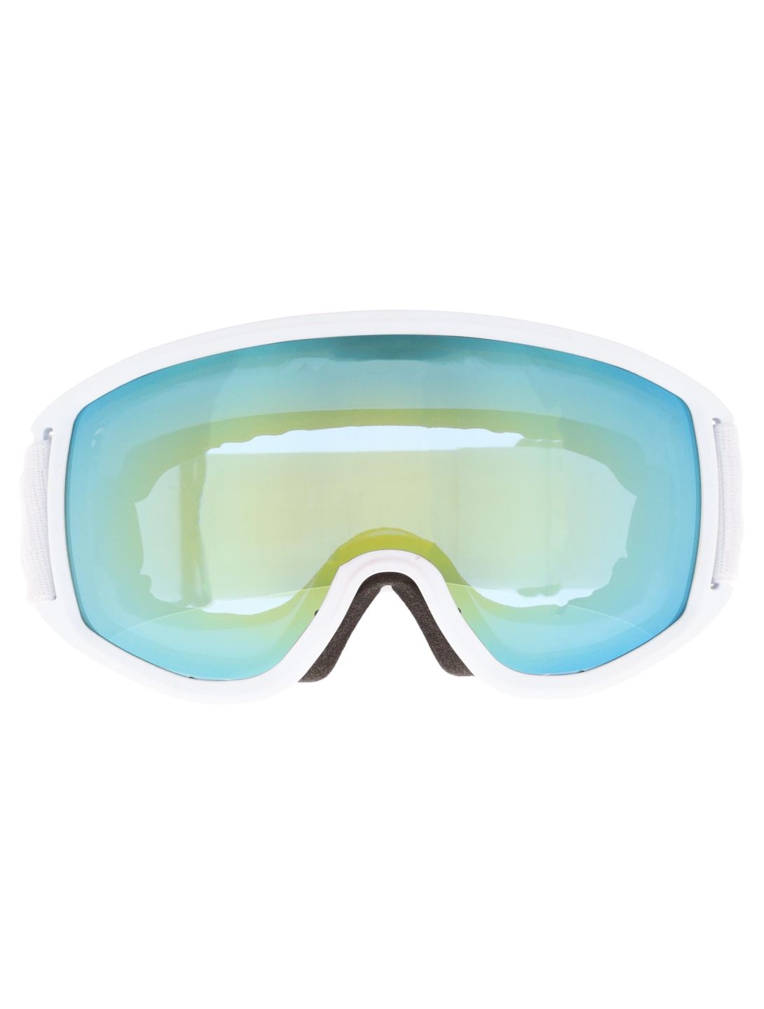 Uvex, Topic Fm lunettes de ski OTG unisexe White Matt / Mirror Orange blanc, orange 