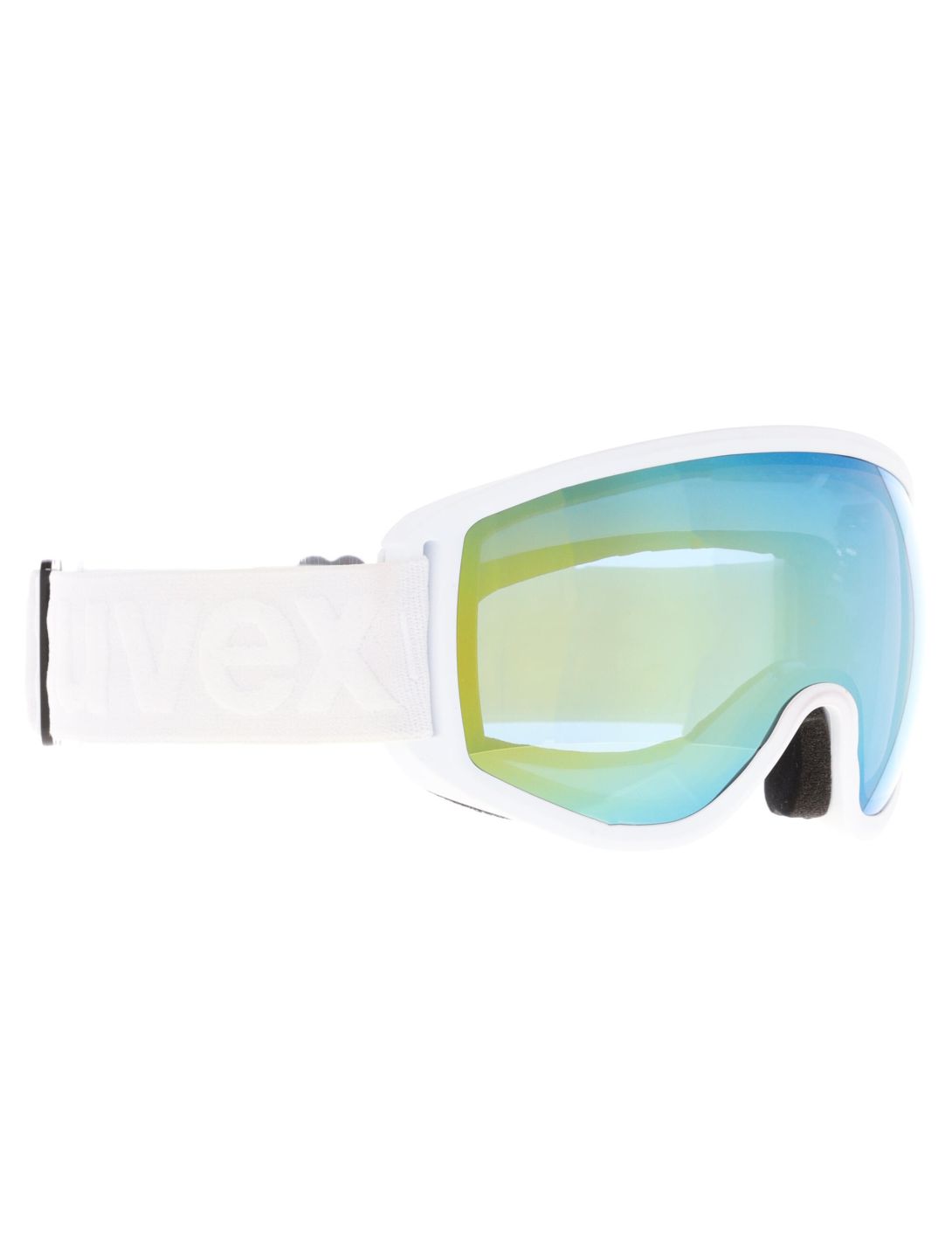 Uvex, Topic Fm lunettes de ski OTG unisexe White Matt / Mirror Orange blanc, orange 