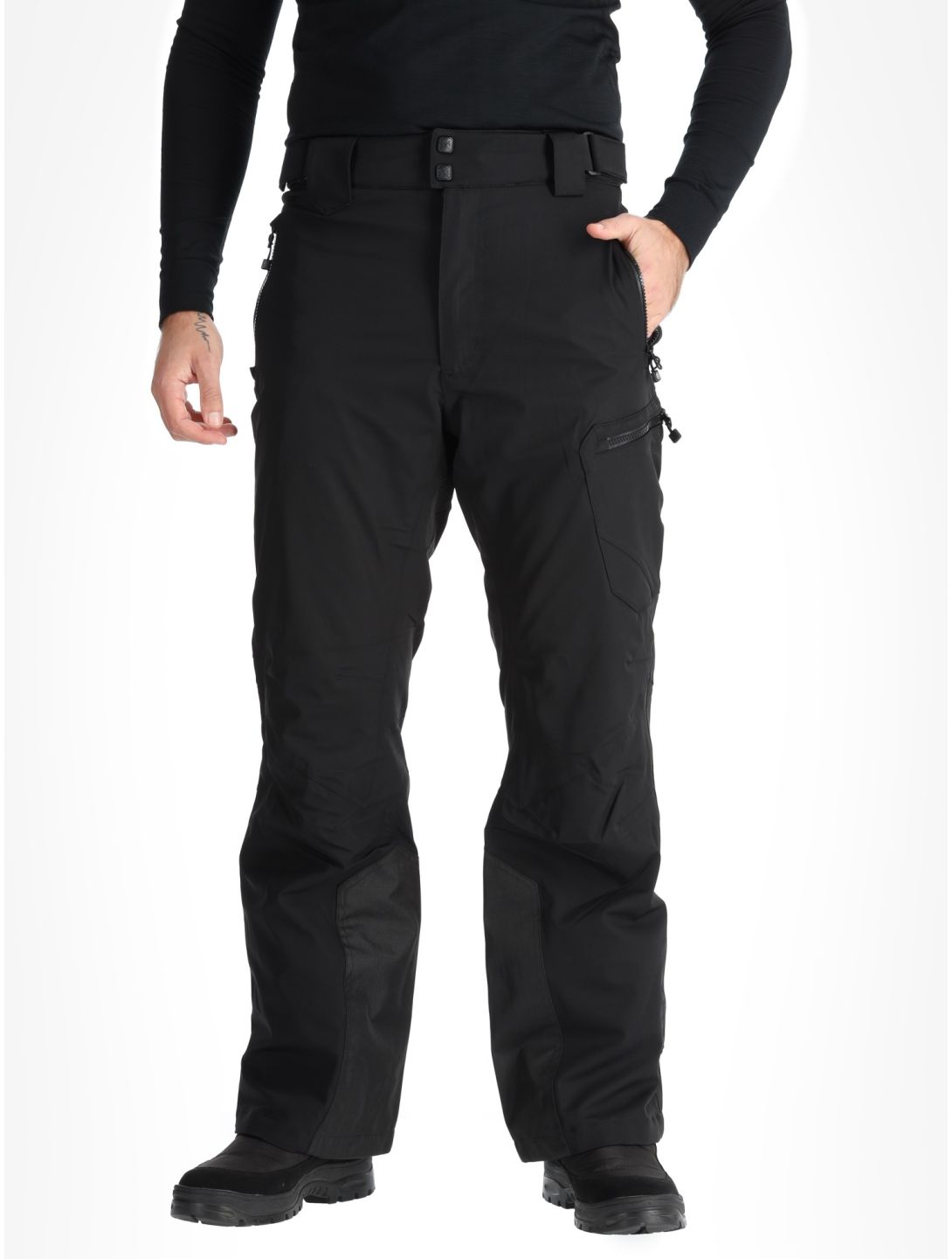 Watts, GOSTT pantalon de ski hommes Full Black noir 