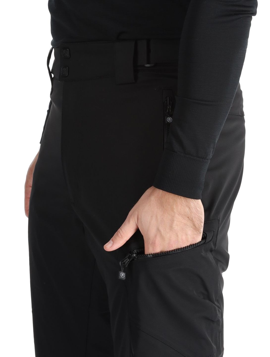 Watts, GOSTT pantalon de ski hommes Full Black noir 