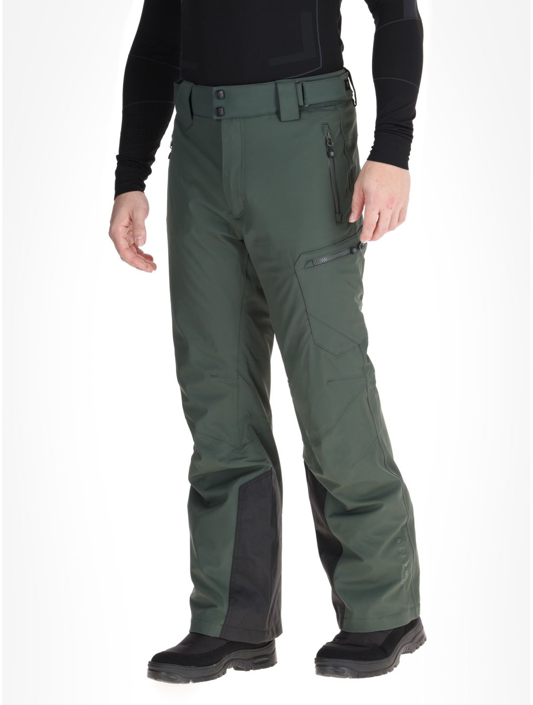 Watts, GOSTT pantalon de ski hommes Full Forest Green vert 