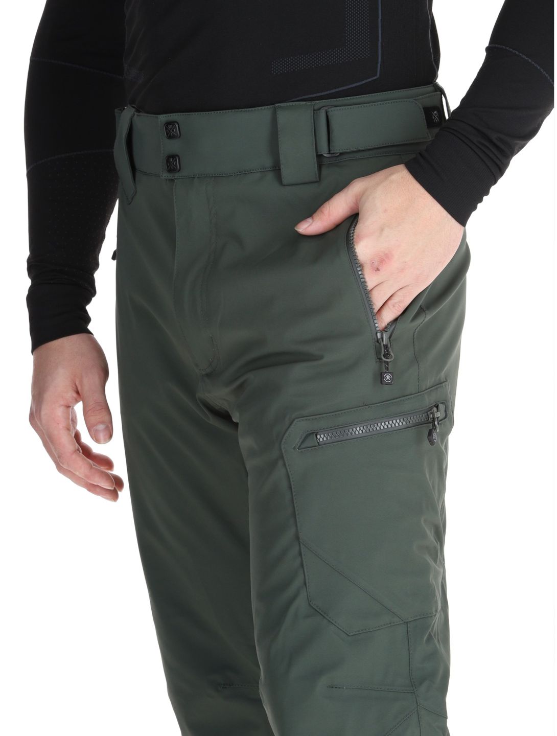 Watts, GOSTT pantalon de ski hommes Full Forest Green vert 