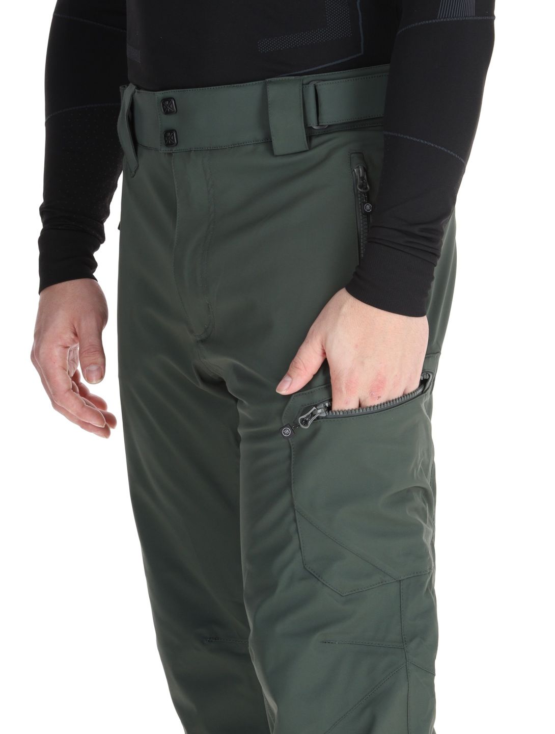 Watts, GOSTT pantalon de ski hommes Full Forest Green vert 