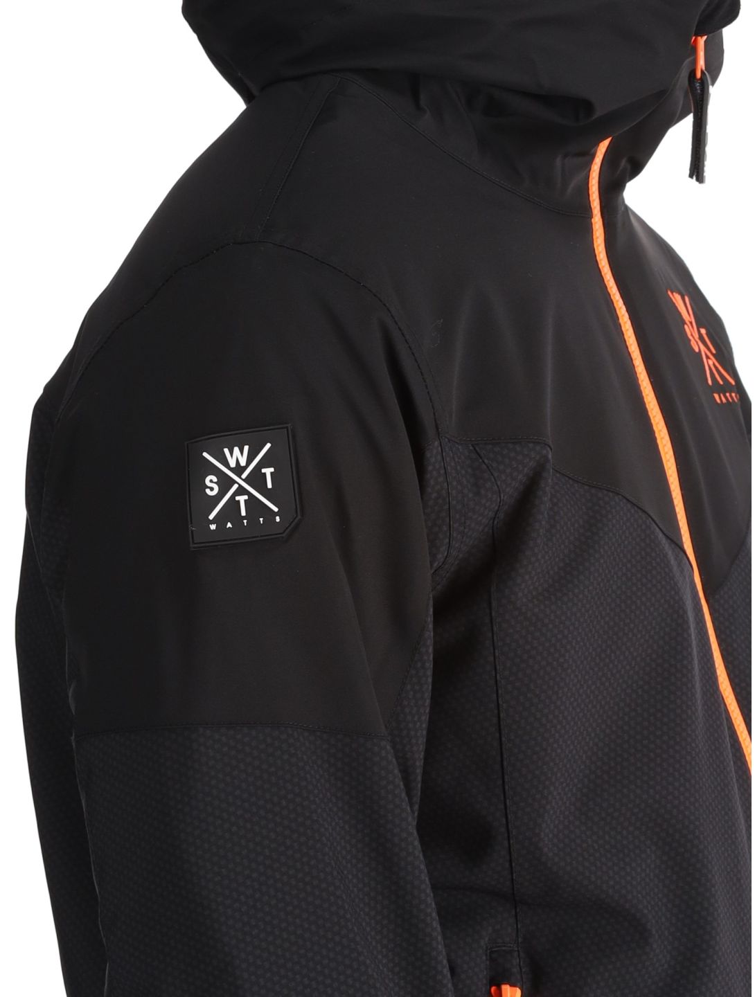 Watts, STORM veste de ski hommes Carbon Dark Iron gris, noir 