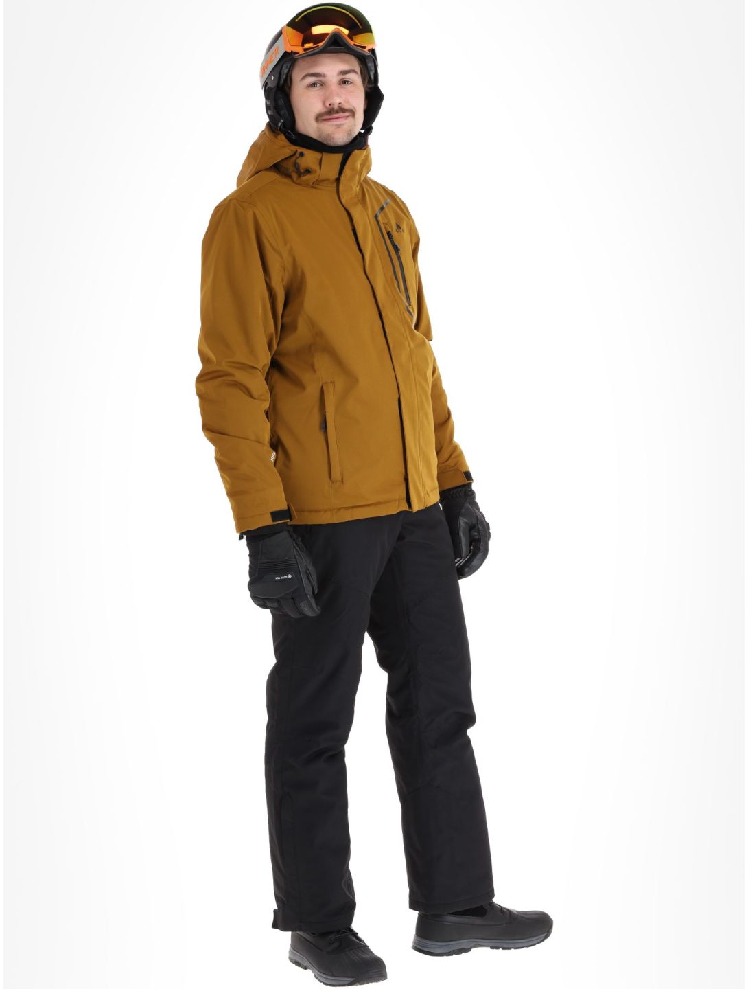 Whistler, Carbon veste de ski hommes Tapenade brun 