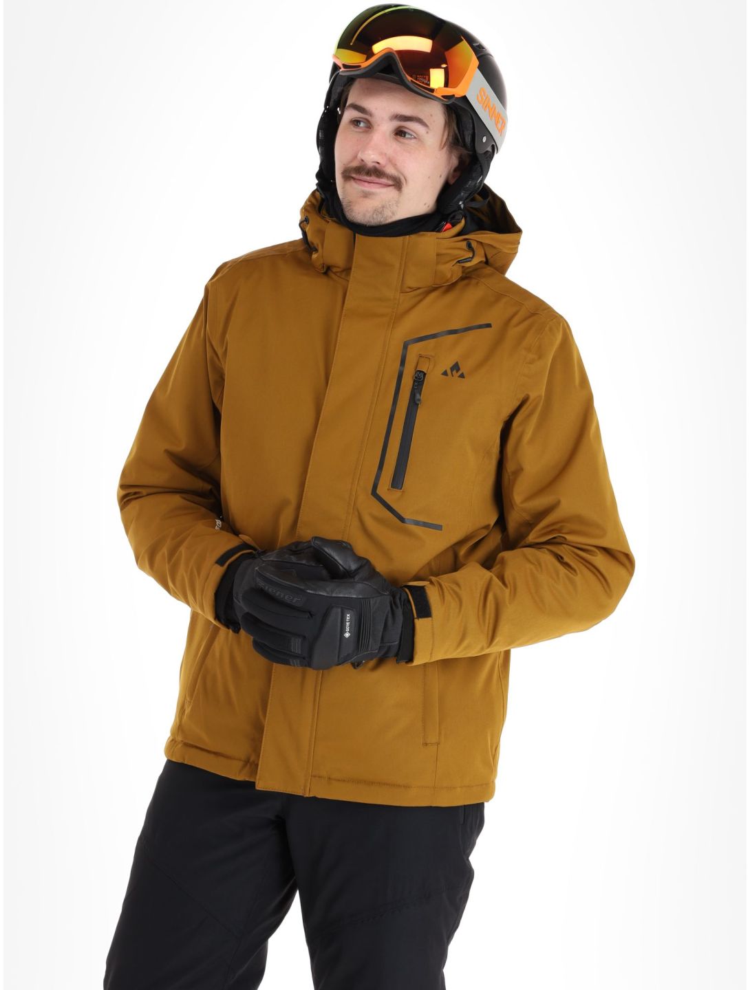 Whistler, Carbon veste de ski hommes Tapenade brun 