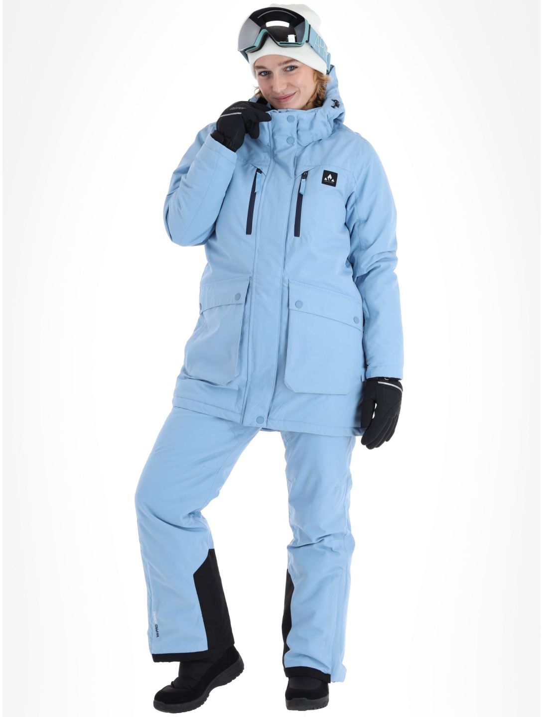 Whistler, Cargo veste de ski femmes Allure bleu 