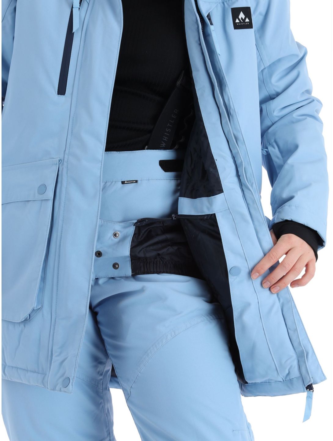 Whistler, Cargo veste de ski femmes Allure bleu 