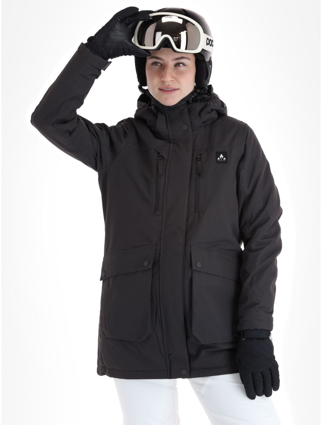 Whistler, Cargo veste de ski femmes Phantom gris 