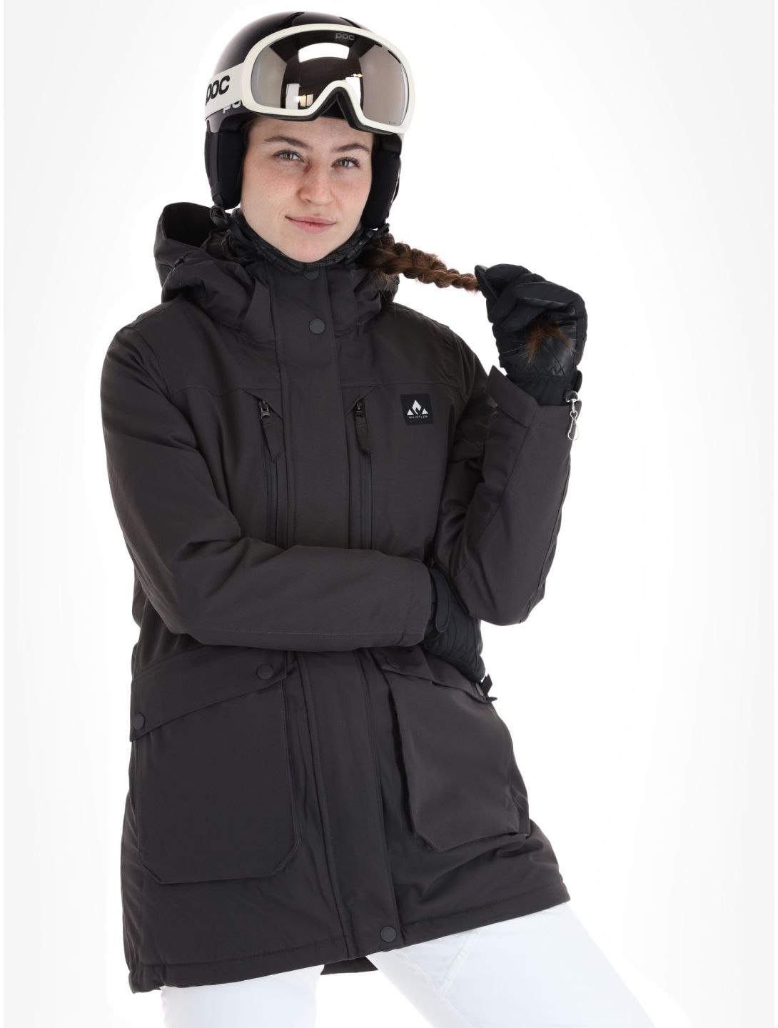 Whistler, Cargo veste de ski femmes Phantom gris 