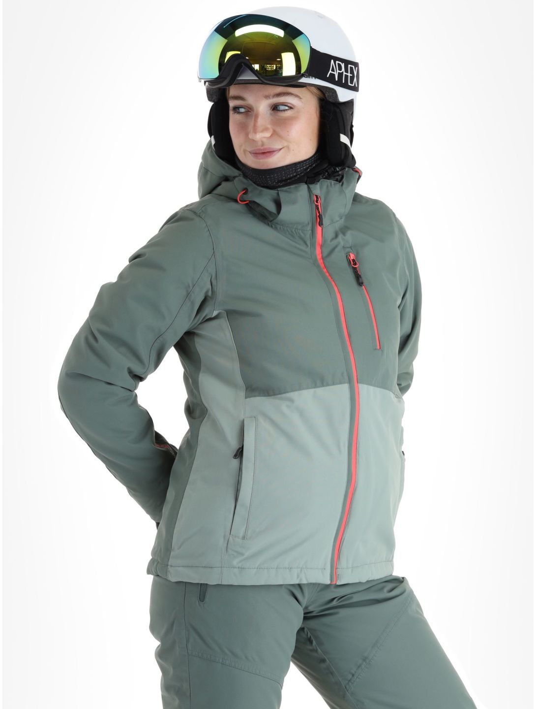 Whistler, Drizzle veste de ski femmes Lily Pad vert 