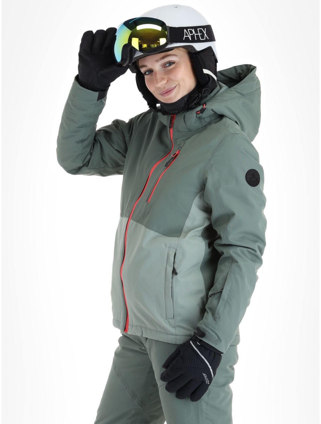 Whistler, Drizzle veste de ski femmes Lily Pad vert 