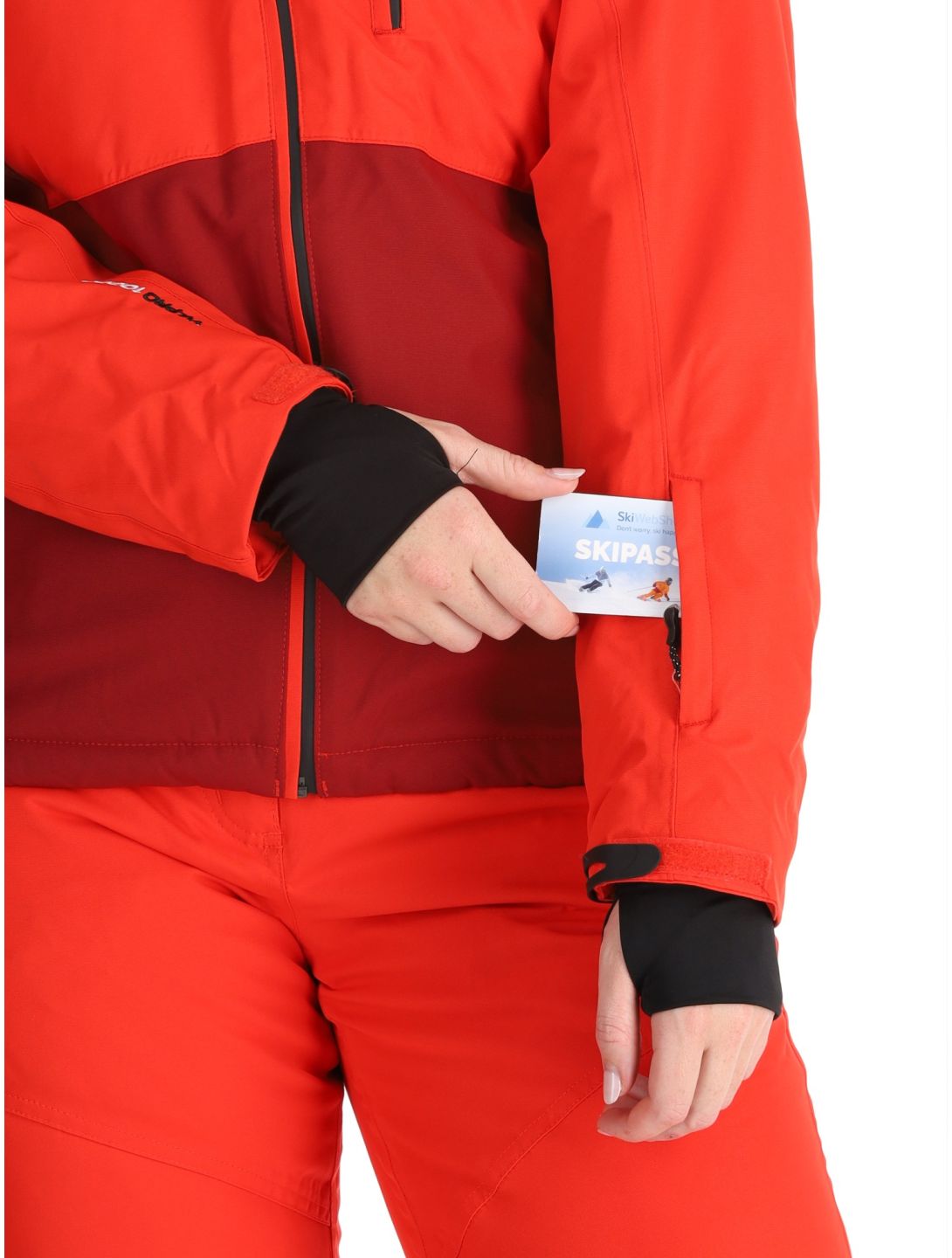 Whistler, Drizzle veste de ski femmes Red Alert rouge 