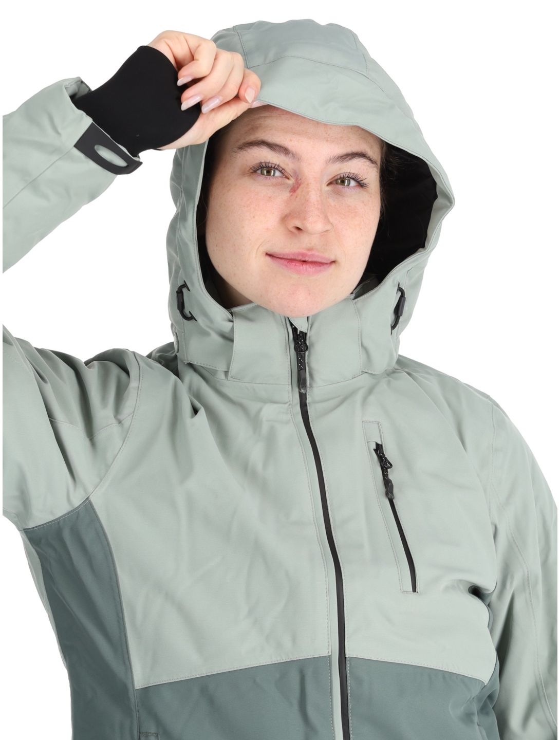 Whistler, Drizzle veste de ski femmes Slate Gray gris 