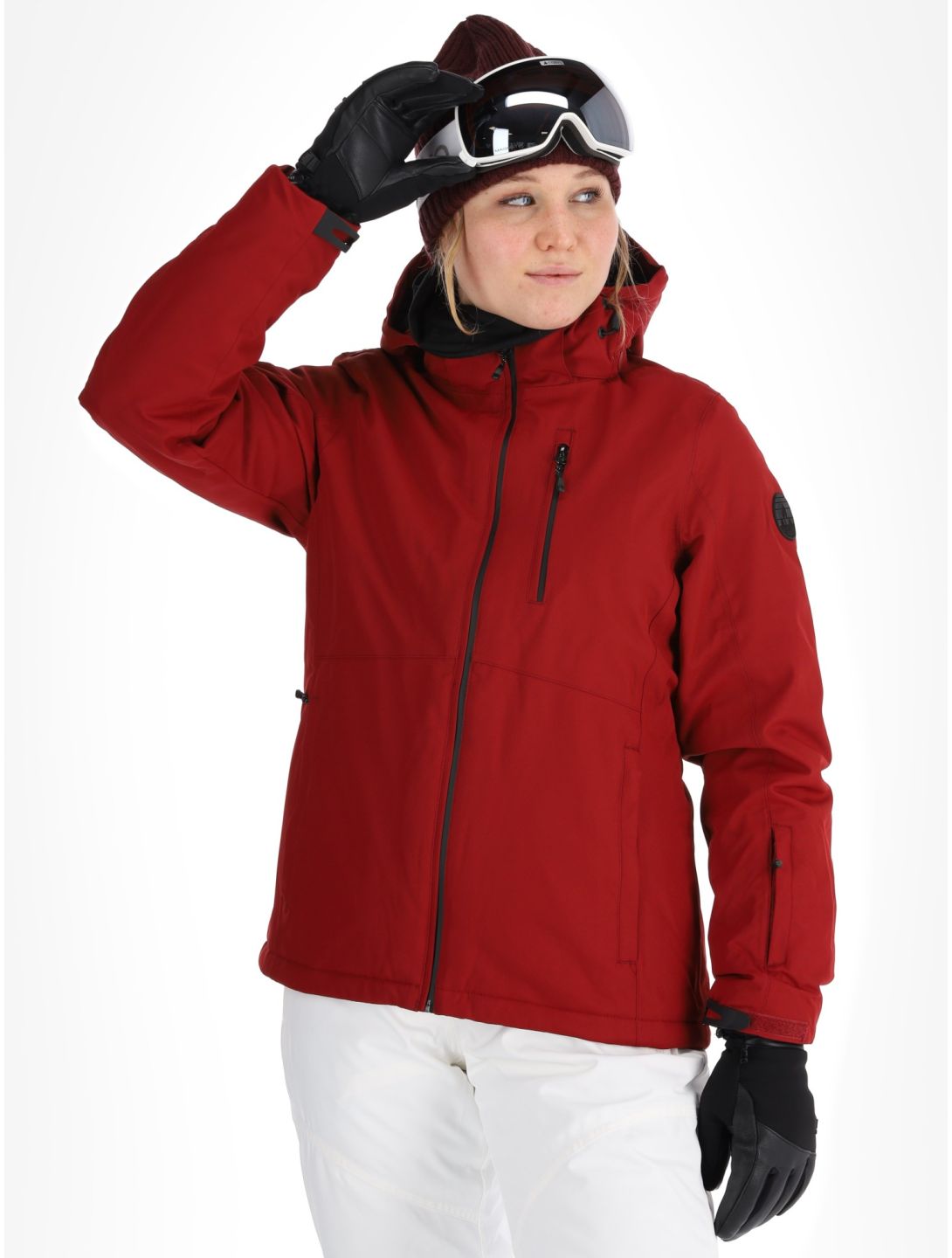 Whistler, Drizzle veste de ski femmes Sun Dried Tomato rouge 