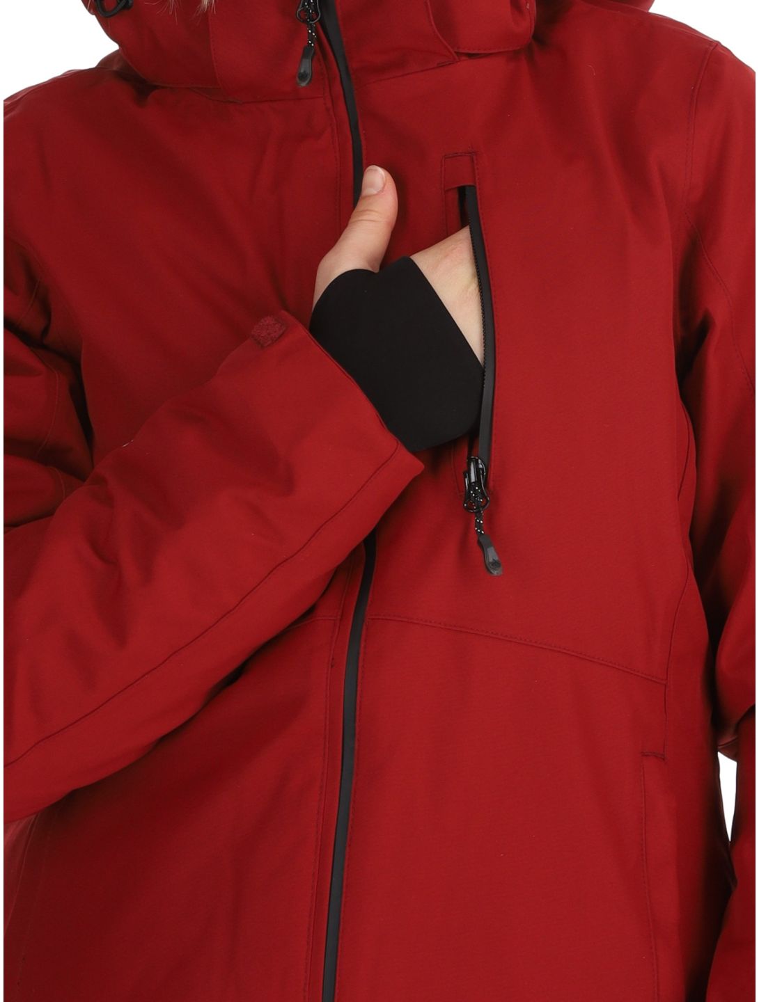 Whistler, Drizzle veste de ski femmes Sun Dried Tomato rouge 