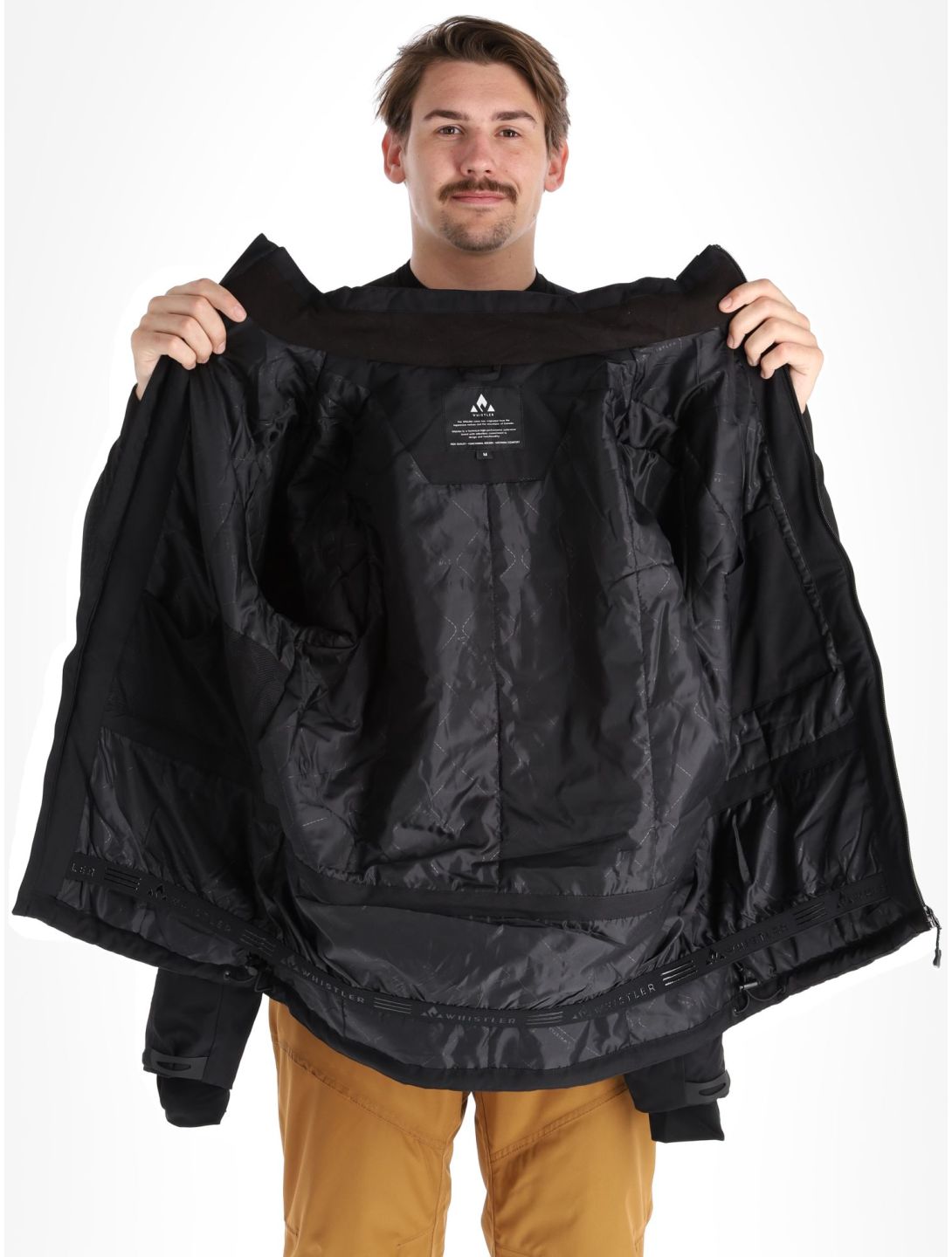 Whistler, Drizzle veste de ski hommes Black noir 