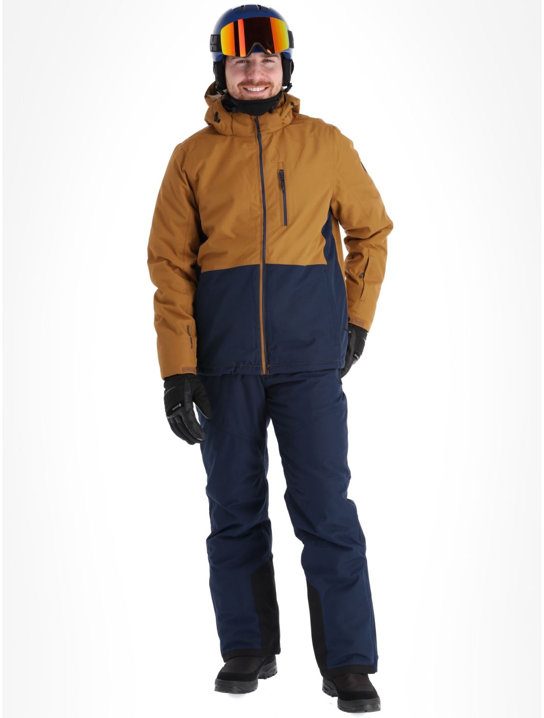 Whistler, Drizzle veste de ski hommes Rubber brun 