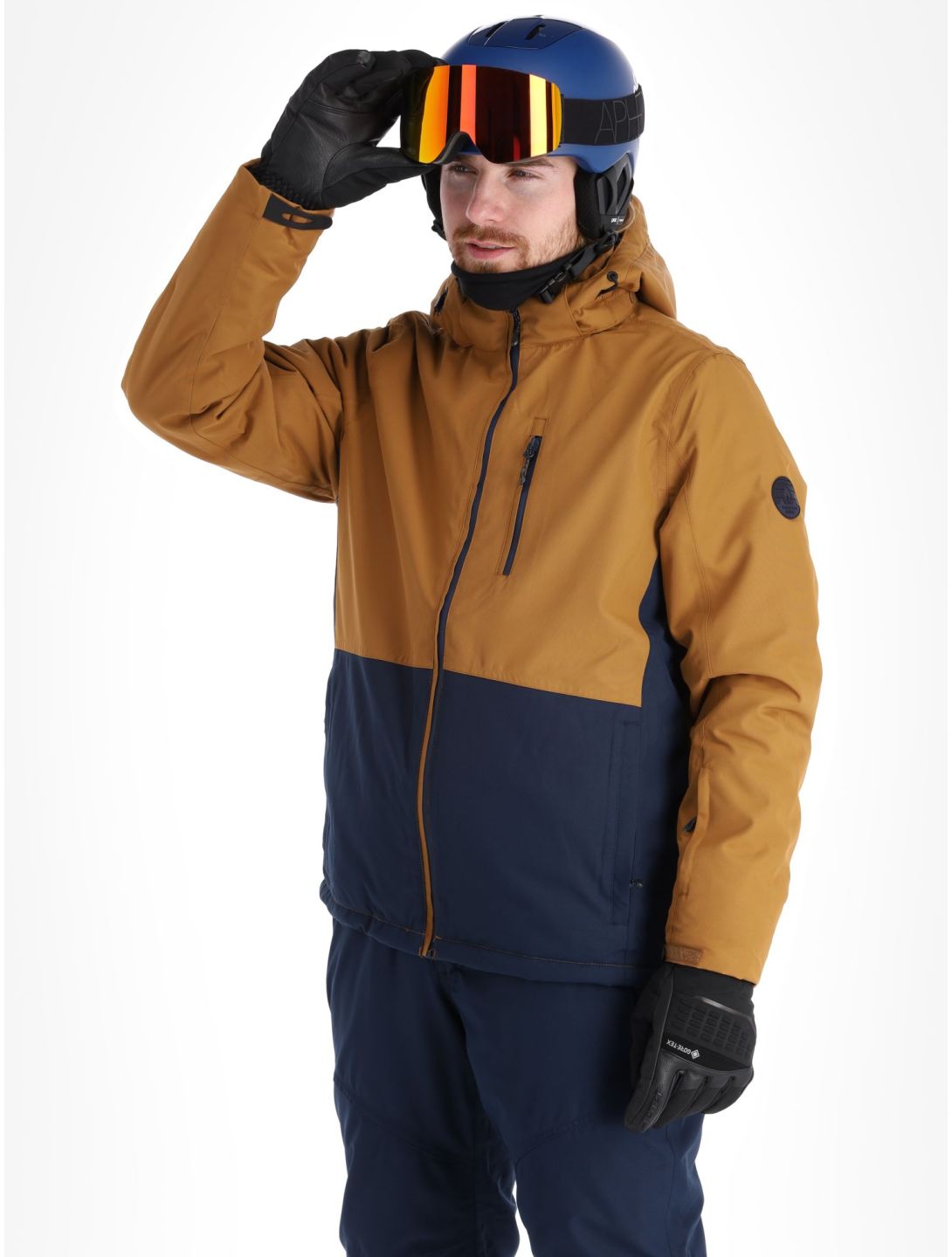 Whistler, Drizzle veste de ski hommes Rubber brun 