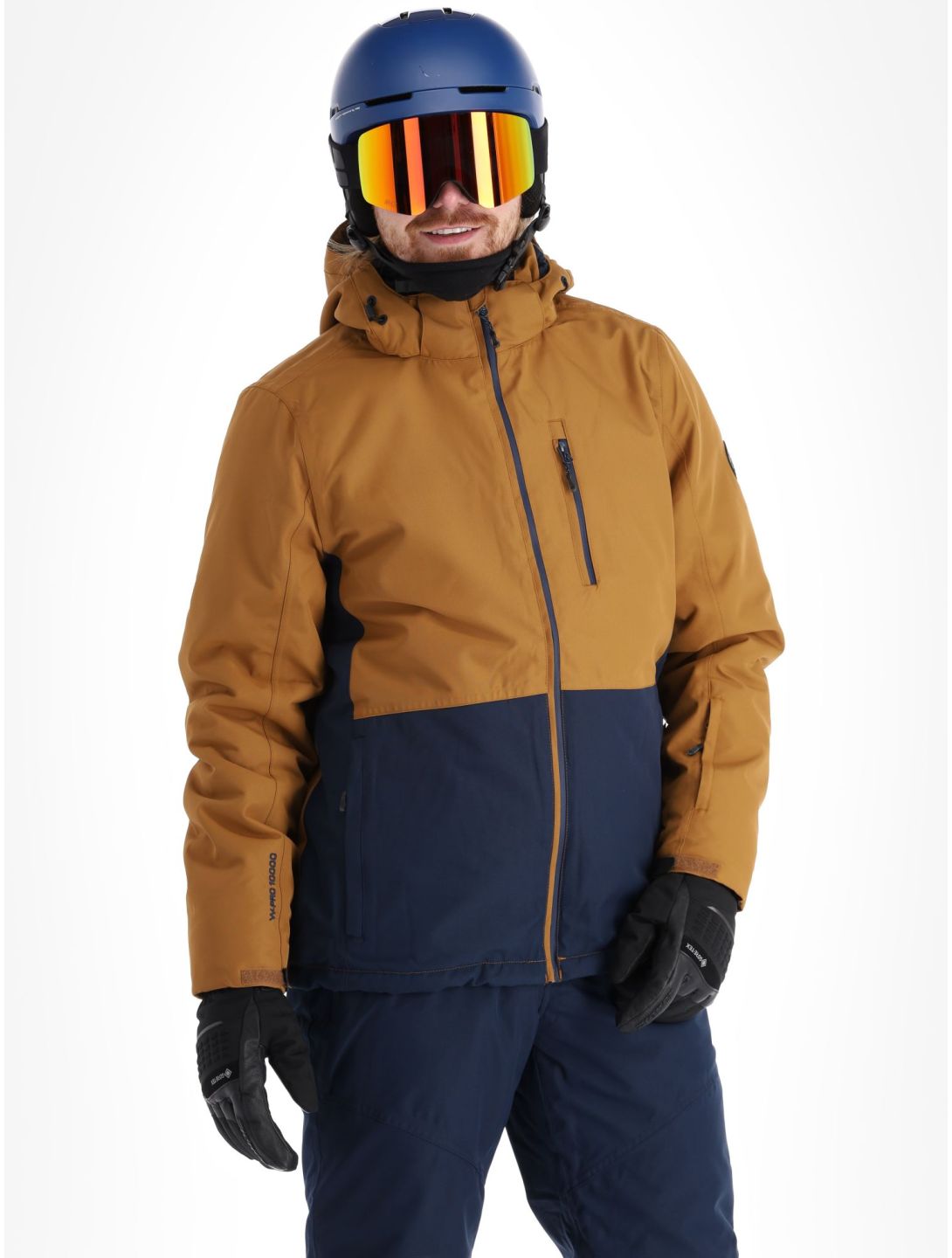 Whistler, Drizzle veste de ski hommes Rubber brun 