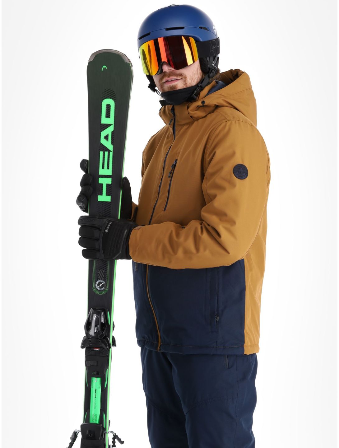 Whistler, Drizzle veste de ski hommes Rubber brun 