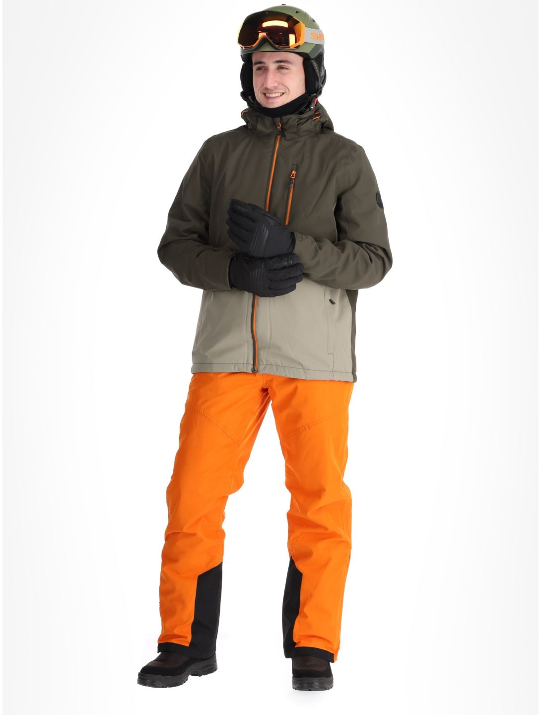 Whistler, Drizzle veste de ski hommes Vetiver gris 