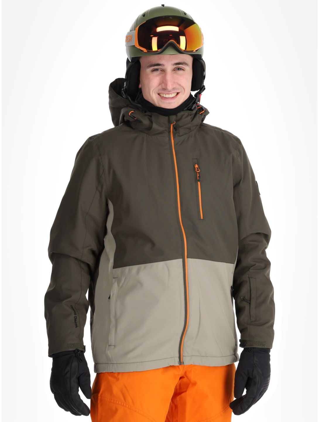 Whistler, Drizzle veste de ski hommes Vetiver gris 