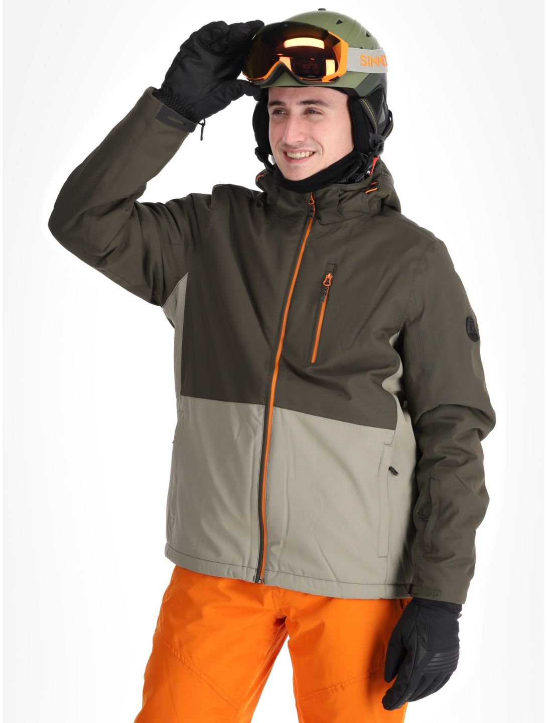 Whistler, Drizzle veste de ski hommes Vetiver gris 