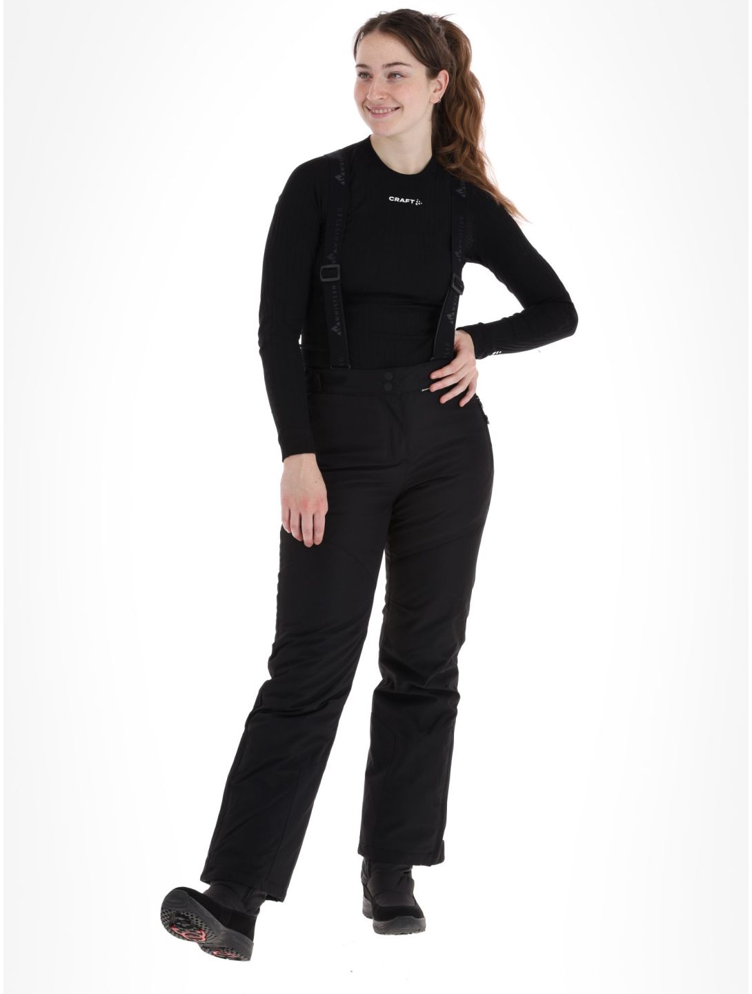 Whistler, Drizzle pantalon de ski femmes Black noir 