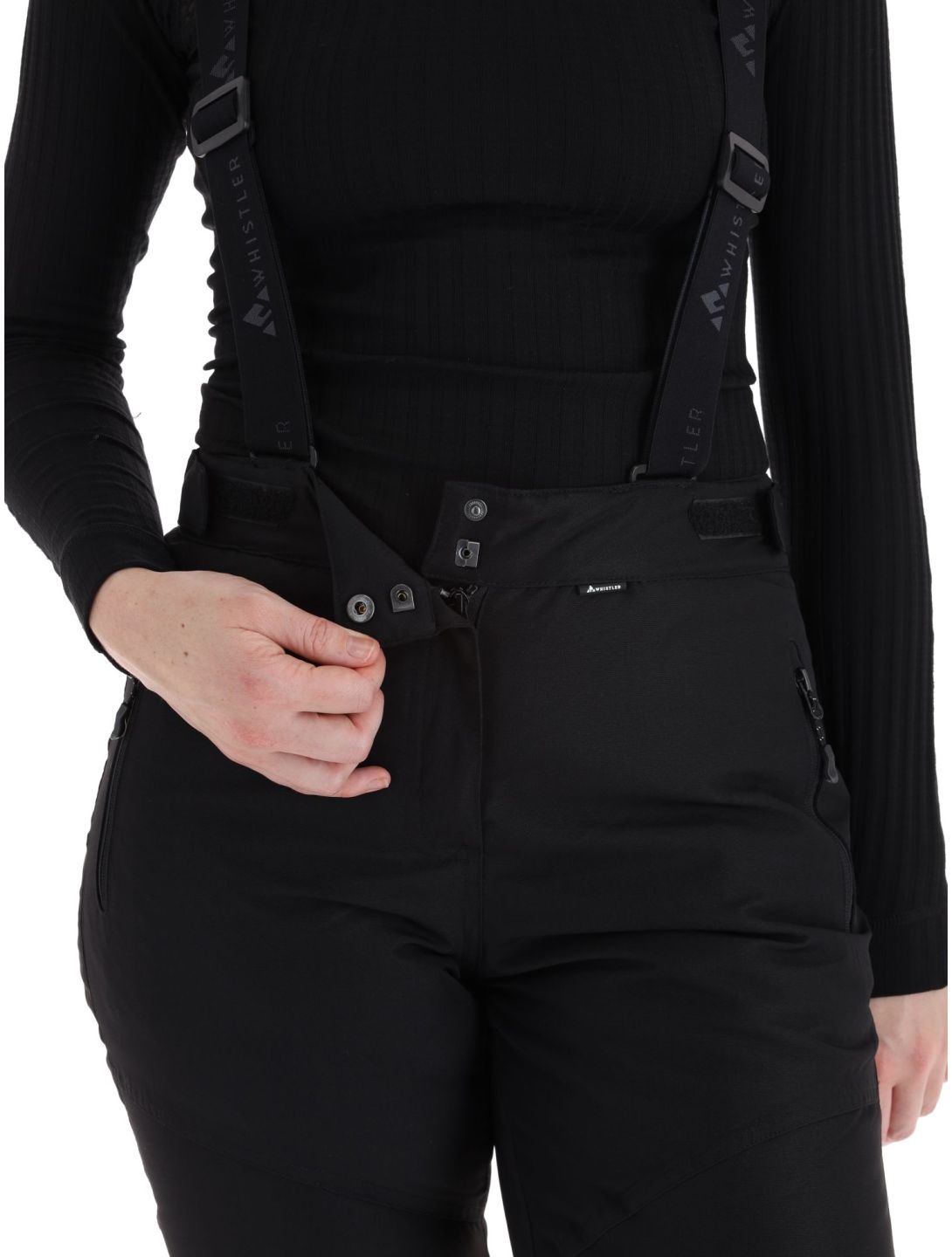 Whistler, Drizzle pantalon de ski femmes Black noir 