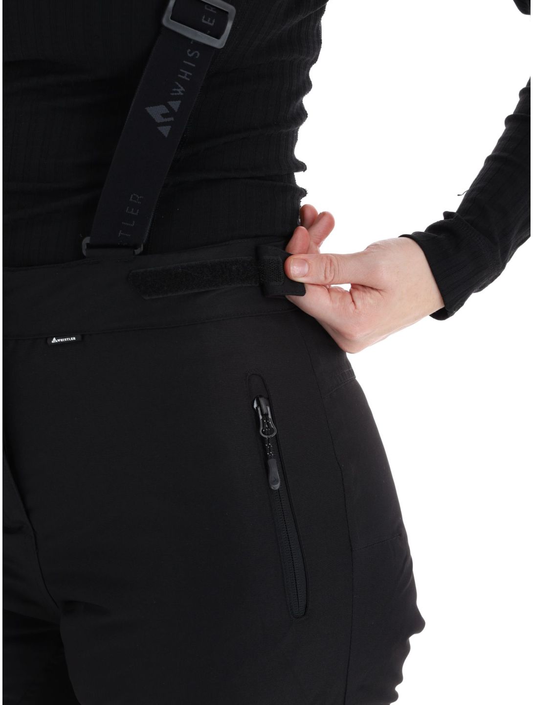 Whistler, Drizzle pantalon de ski femmes Black noir 