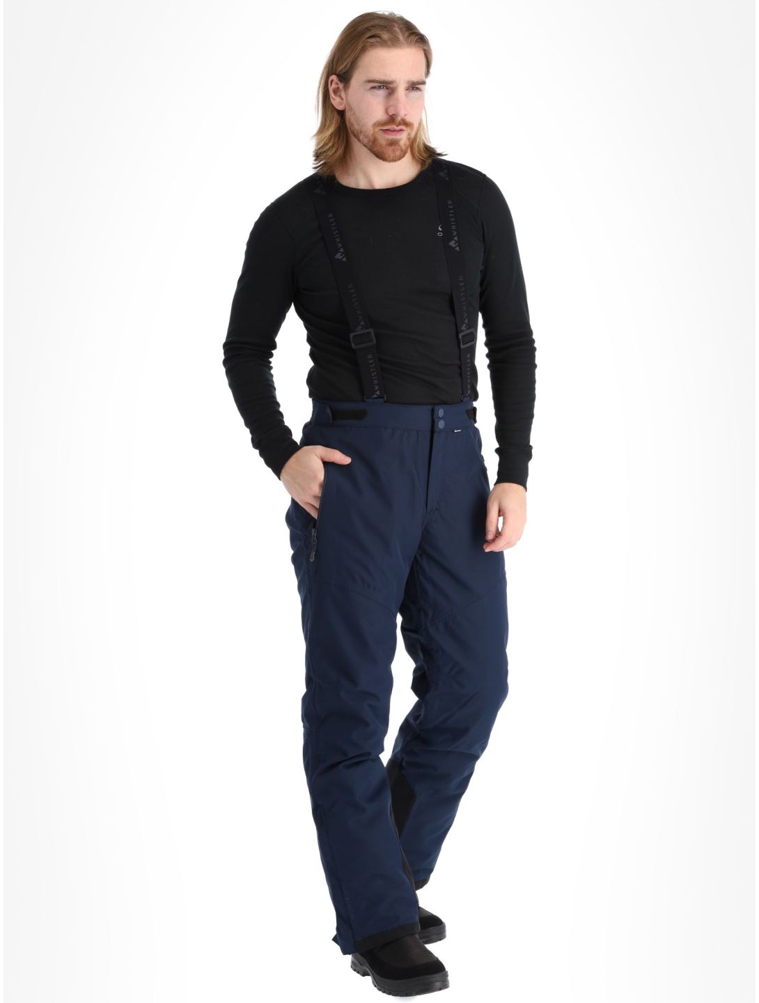 Whistler, Drizzle pantalon de ski hommes Navy Blazer bleu 